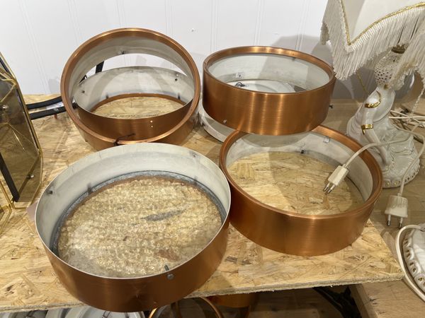 Hovedbilde Taklampe Kobber