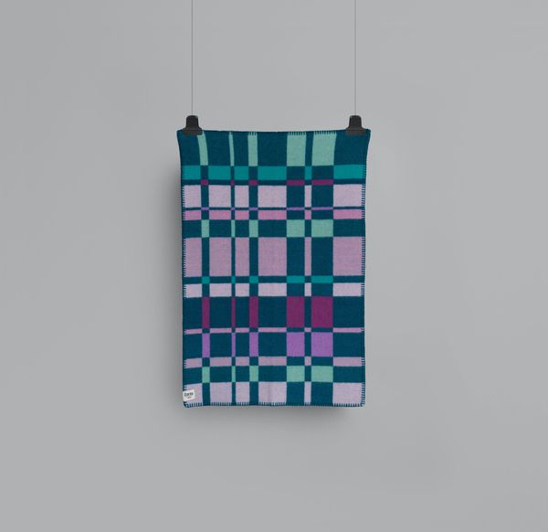 Hovedbilde City Aqua Babypledd