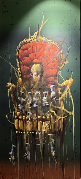 Hovedbilde Rød Stol - Håkon Gullvåg